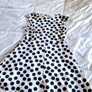 NY and Co Polk dot dress with pockets
